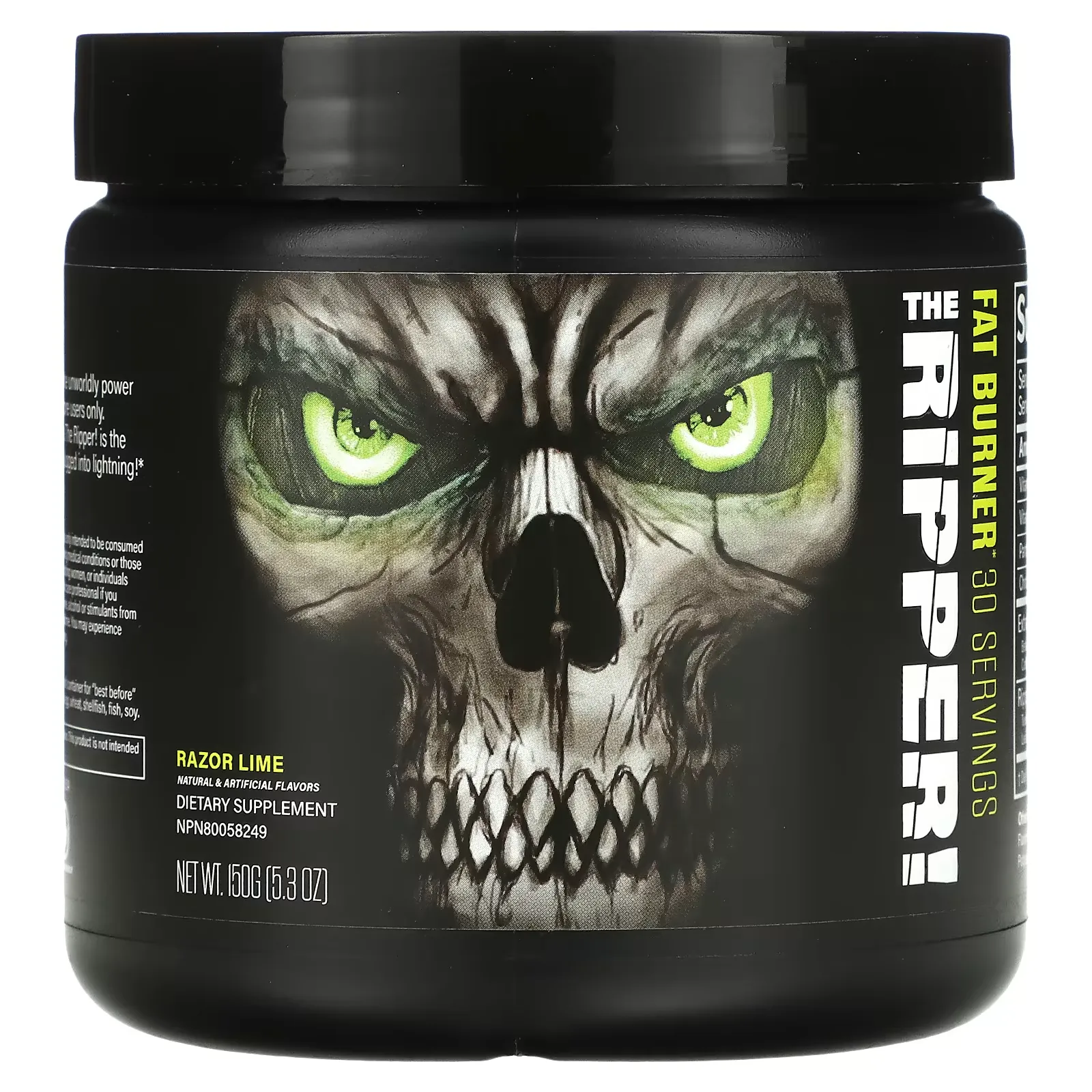 The Ripper, Fat Burner, Razor Lime, 5.3 oz (150 g)