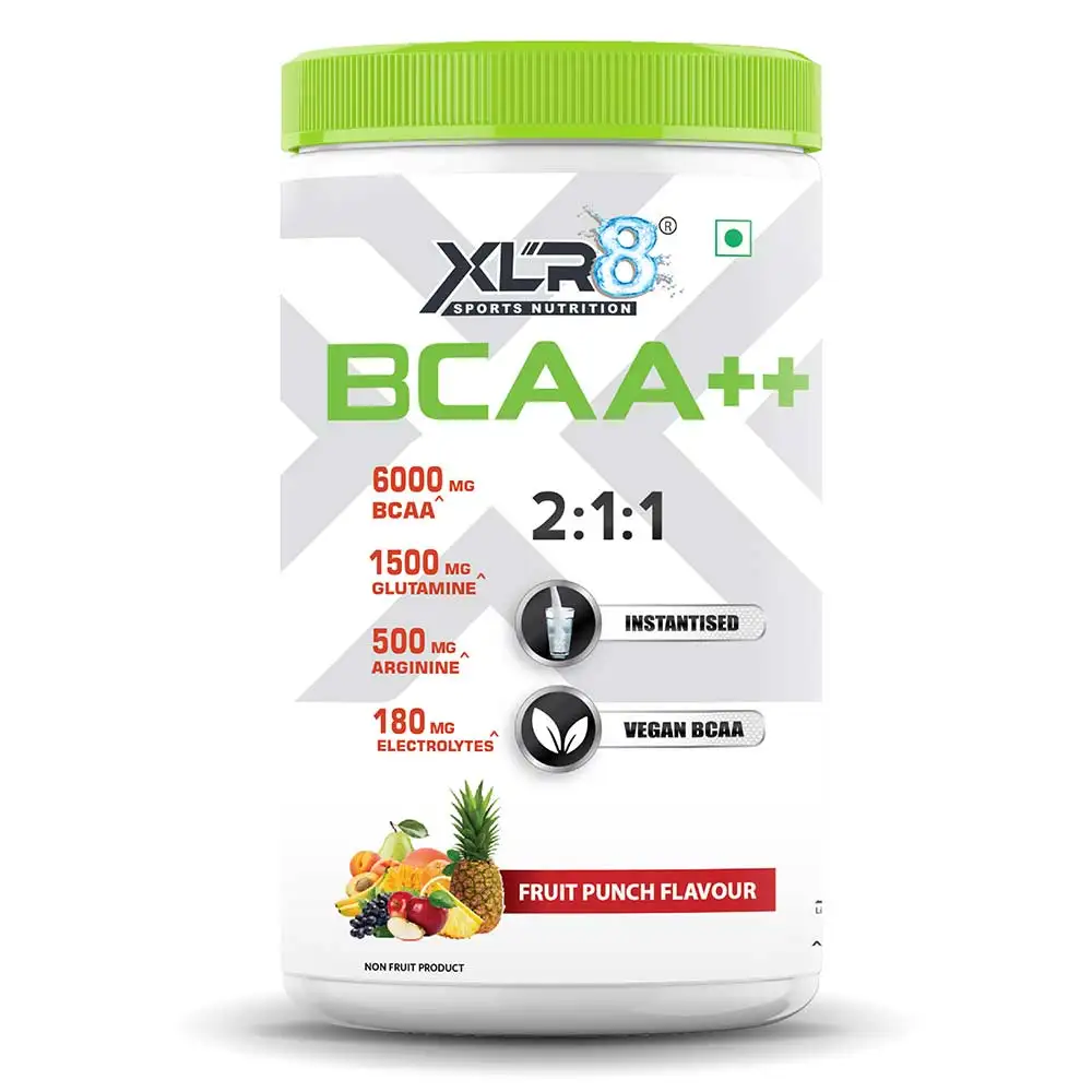 XLR8 Instantised Vegan BCAA++,  0.99 lb  30 Servings  Fruit Punch