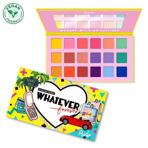 Rude Cosmetics Whatever Forever 18 Eyeshadow Palette