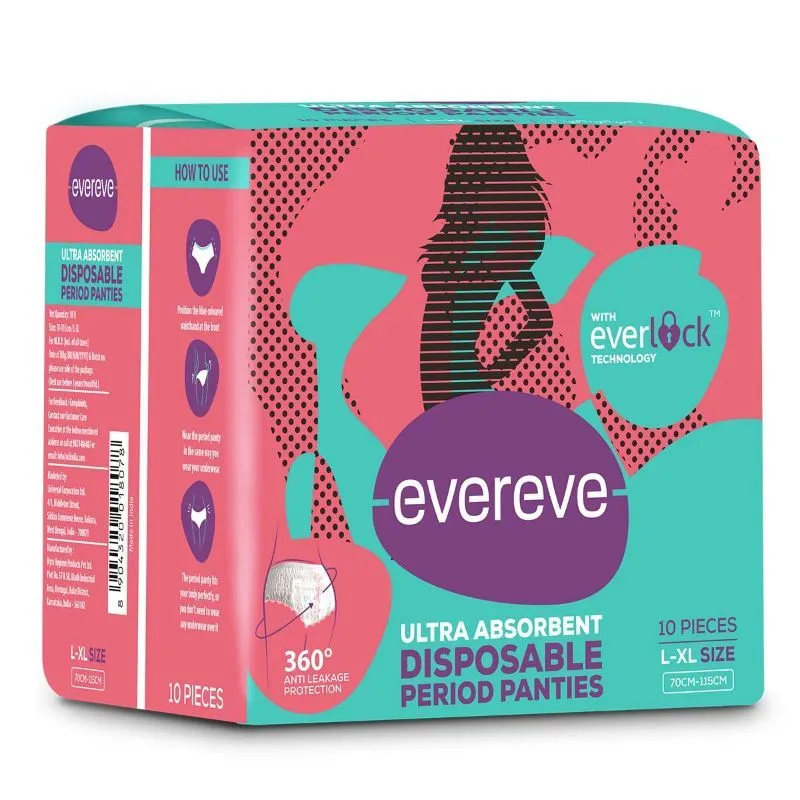 EverEve Heavy Flow Disposable Period Panties