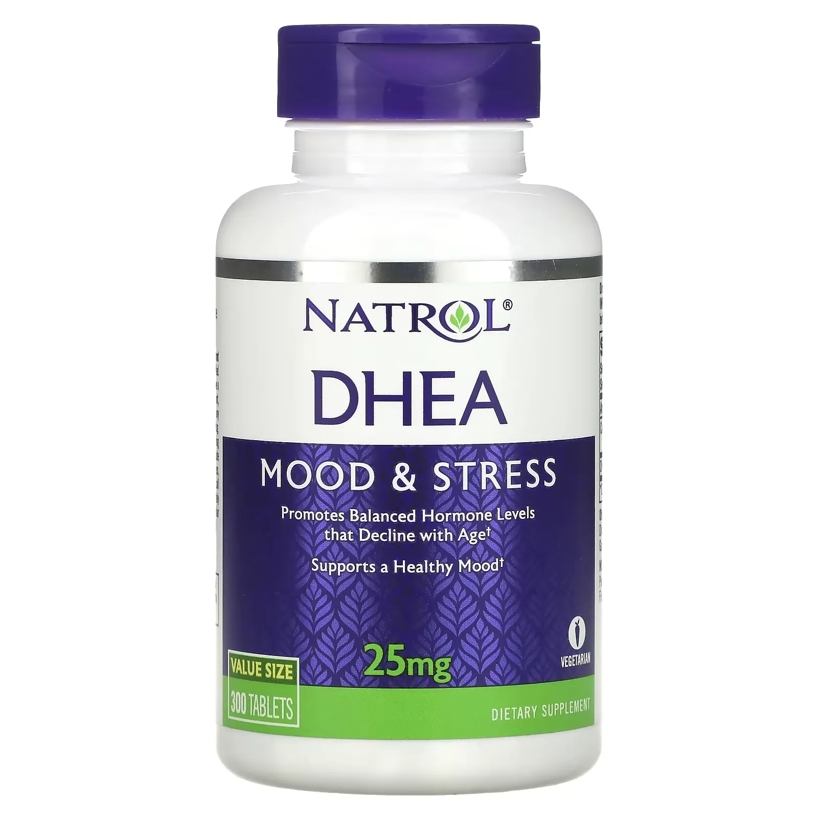 DHEA, 25 mg, 300 Tablets