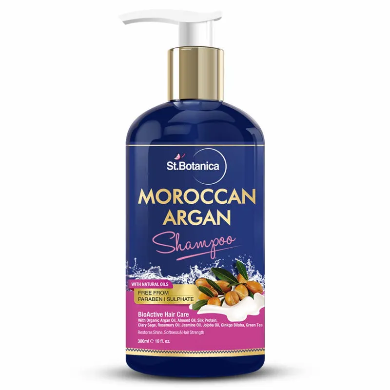 St.Botanica Moroccan Argan Hair Shampoo Paraben Free