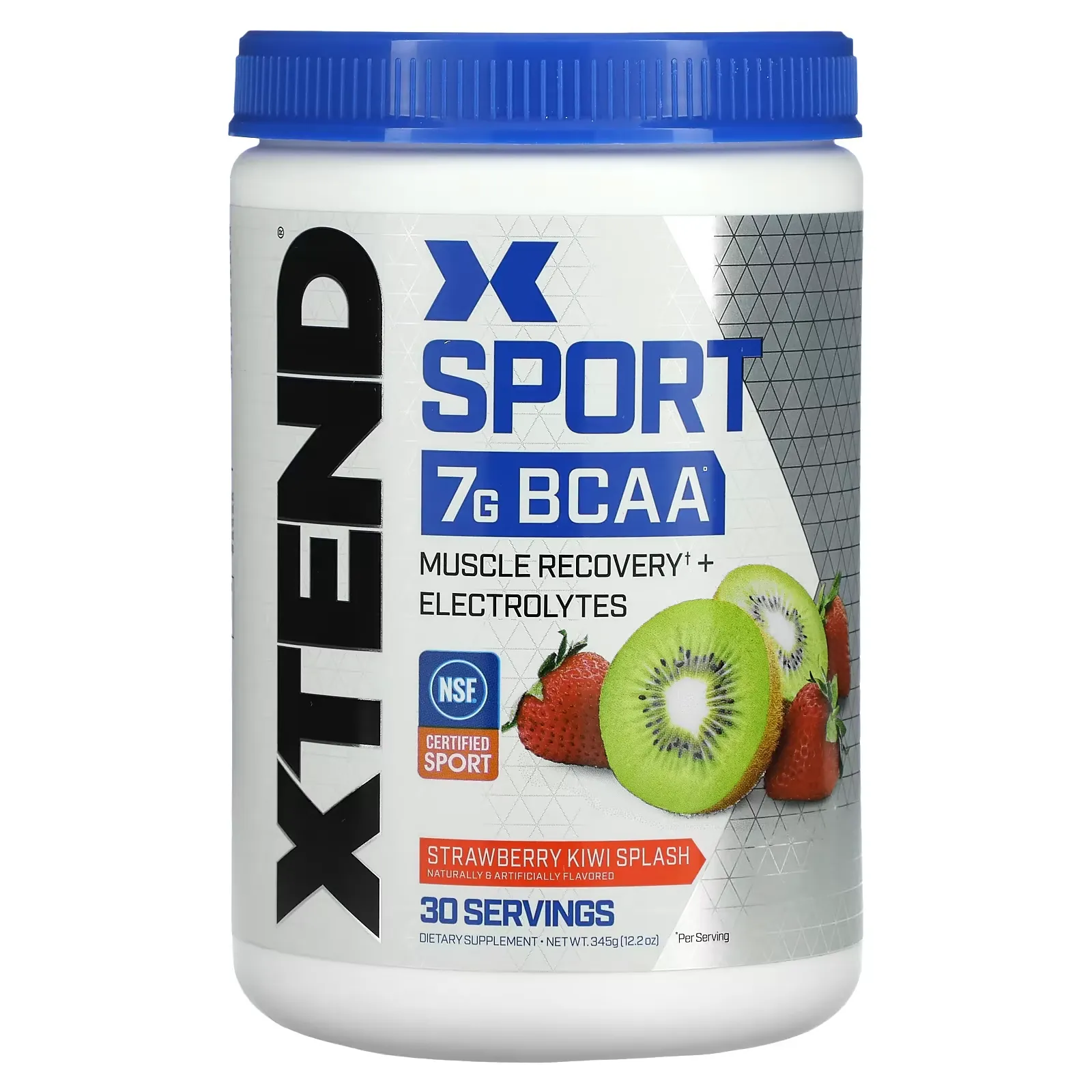 Sport, 7G BCAA, Strawberry Kiwi Splash, 12.2 oz (345 g)