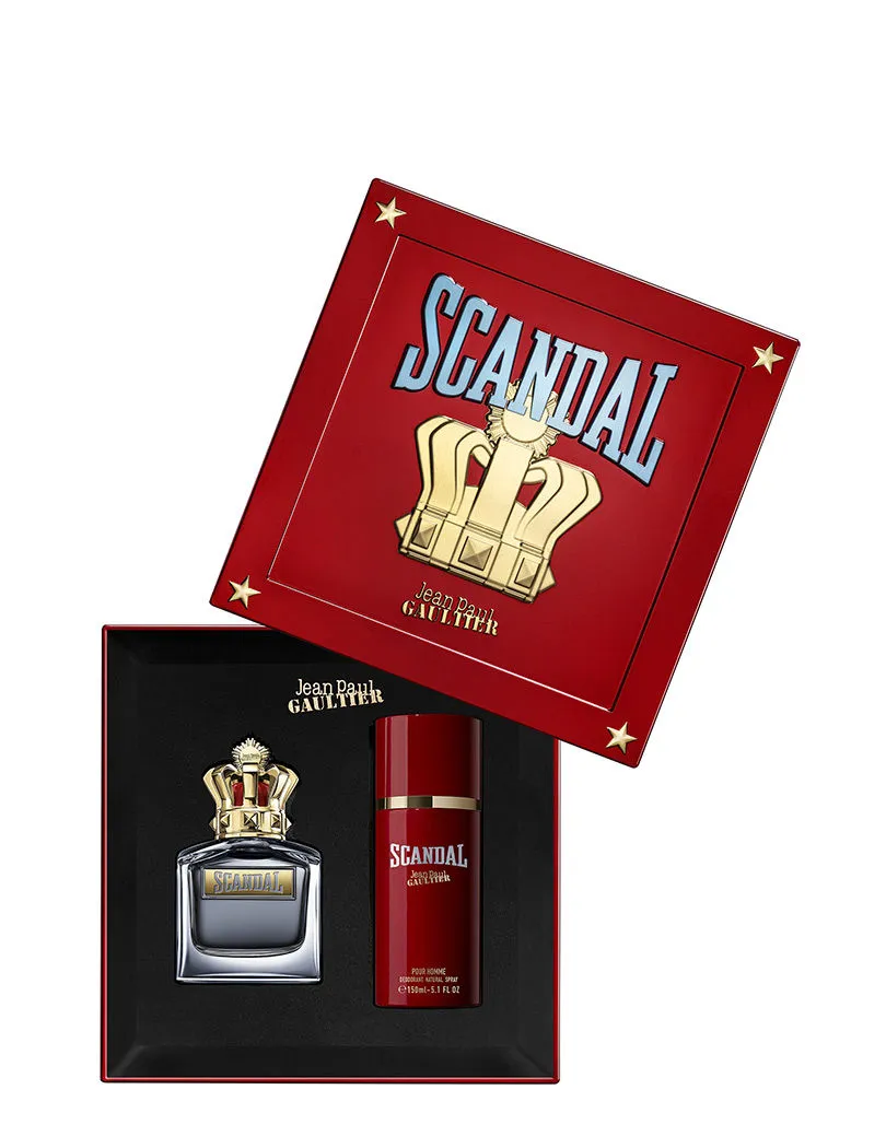 Jean Paul Gaultier Scandal For Him Eau De Toilette With Deodorant Gift Set