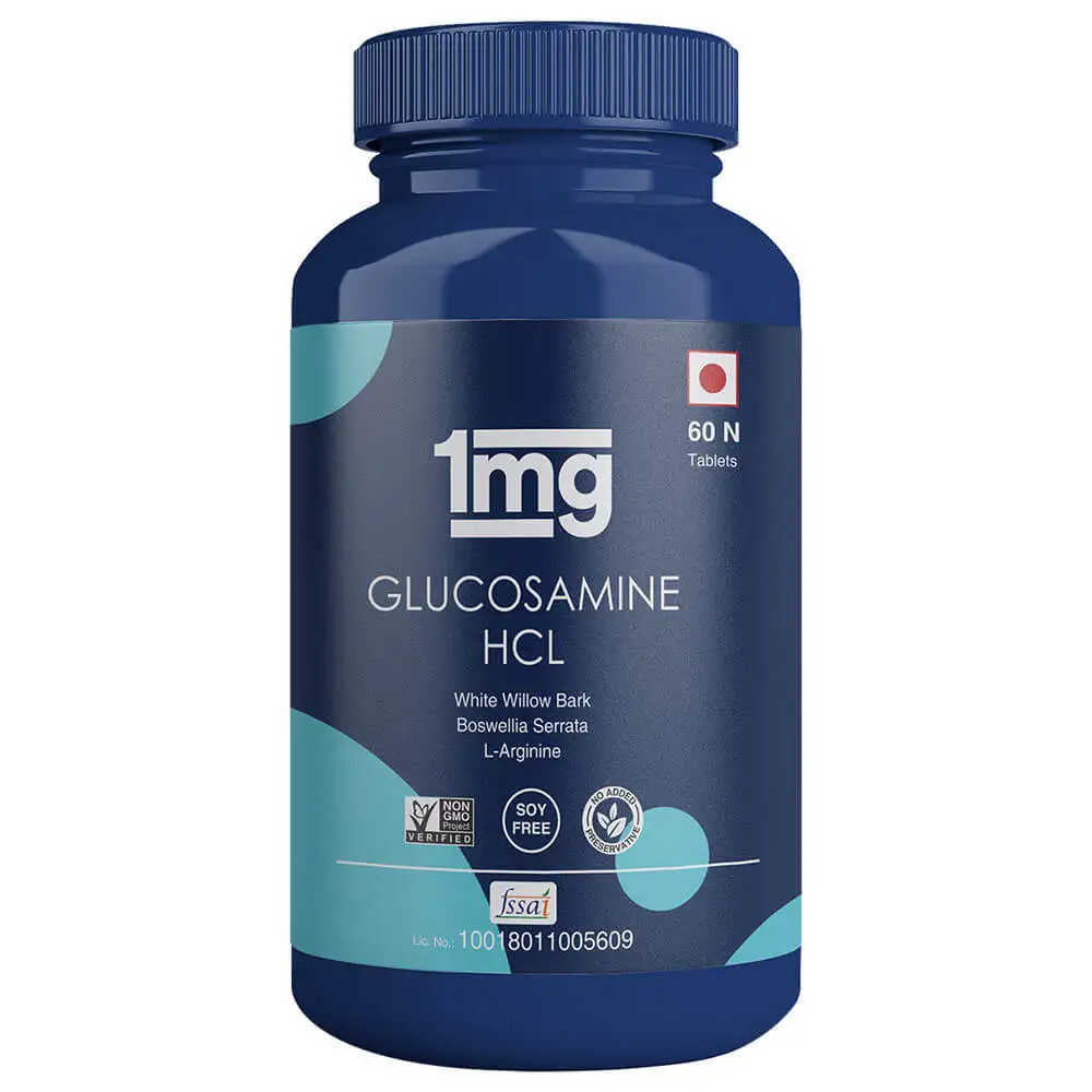 1MG Glucosamine HCL,  60 tablet(s)