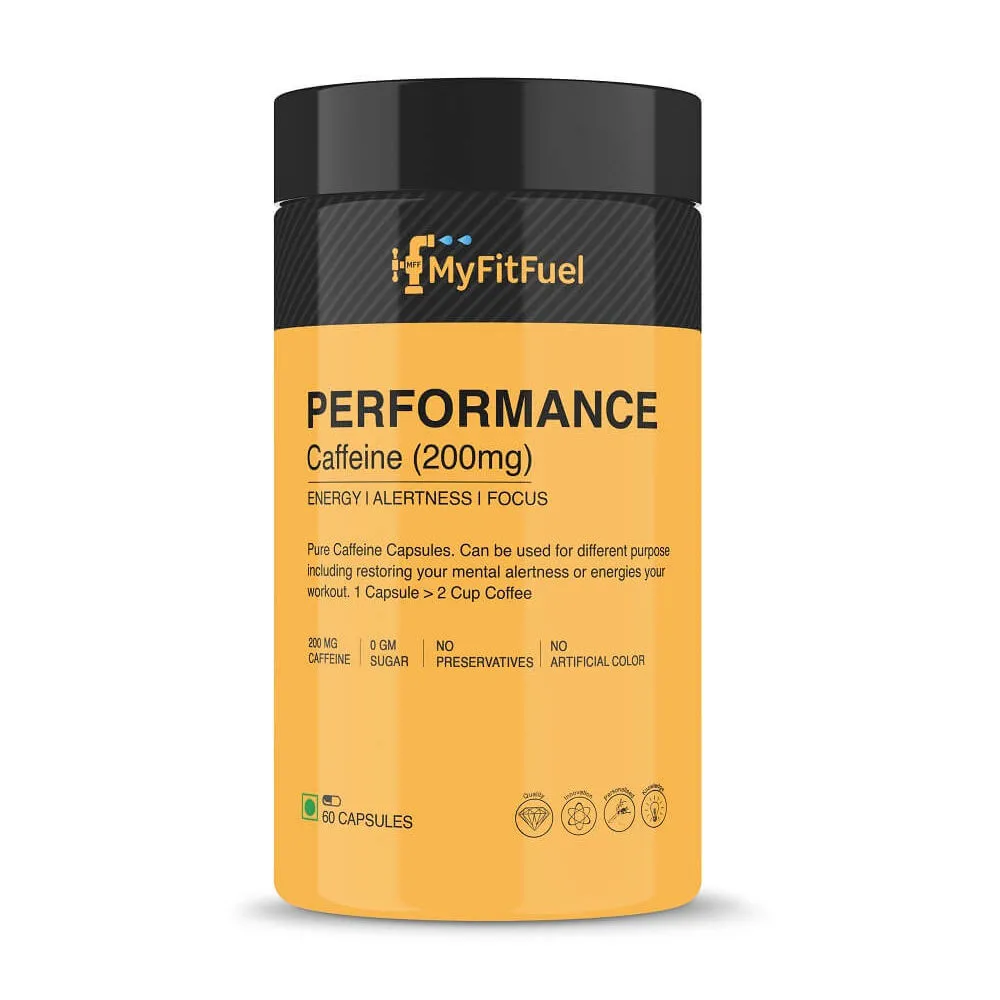 MyFitFuel Performance Caffeine 200mg