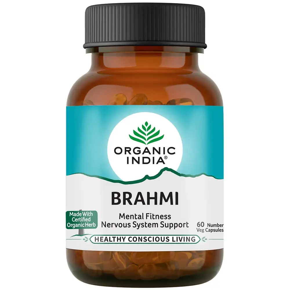 Organic India Brahmi,  60 capsules