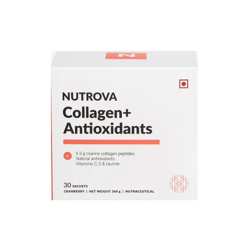 Nutrova Collagen+ Antioxidants - Cranberry Flavour