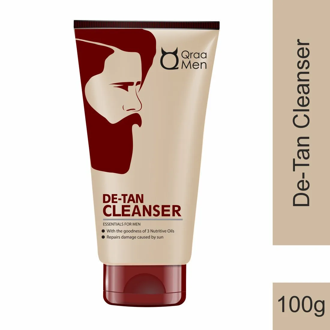 Qraa Men De-Tan Cleanser