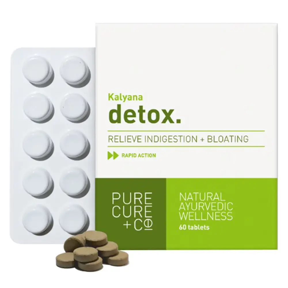 Pure Cure + Co Kalyana Detox,  60 tablet(s)