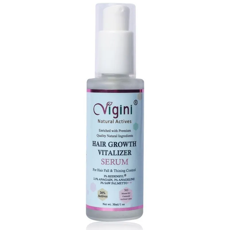 Vigini 26% Actives 3% Redensyl I Anagain Procapil Hair Growth Regrowth Serum Fall Loss Vitalizer