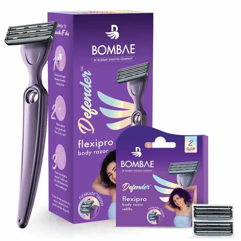 Bombae Defender For Her Razor & Sensitive Cartridges (Pack Of 2)