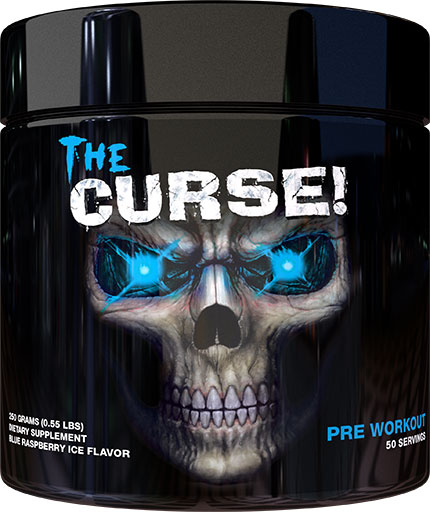 The Curse Pre Workout - Blue Raspberry Ice - 250 Grams