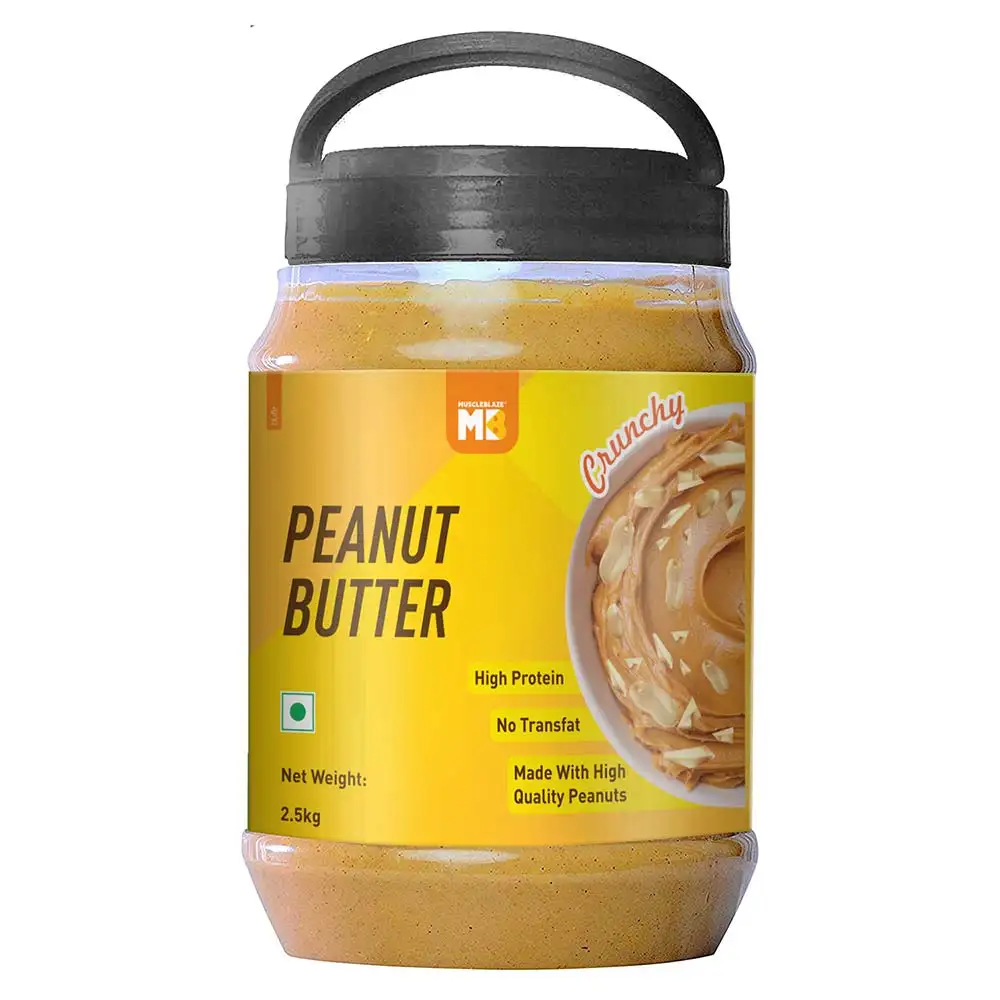 MuscleBlaze Peanut Butter,  2.5 kg  Crunchy