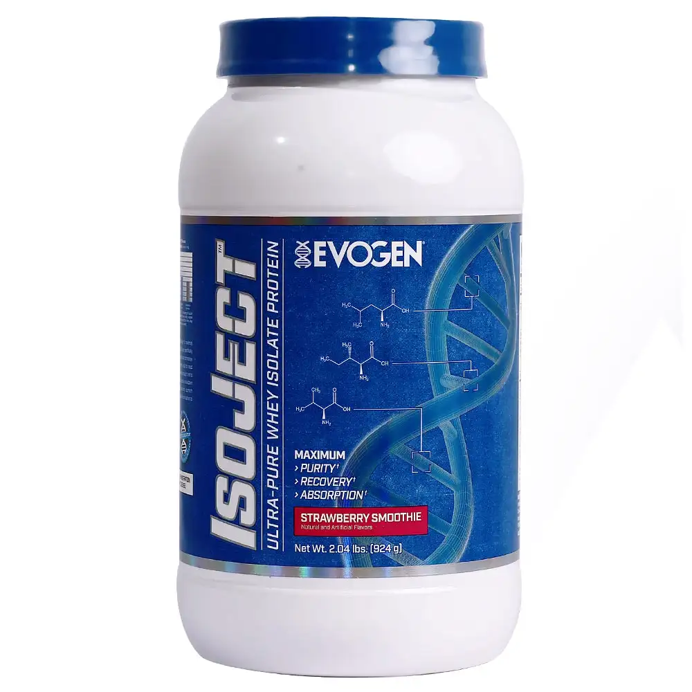 Evogen Isoject Isolate Protein,  2.04 lb  Strawberry Smoothie