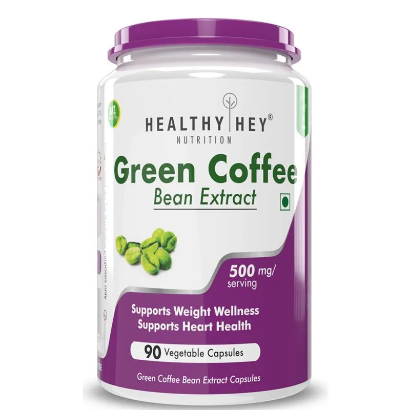 HealthyHey Nutrition Green Coffee Bean Extract - Capsules