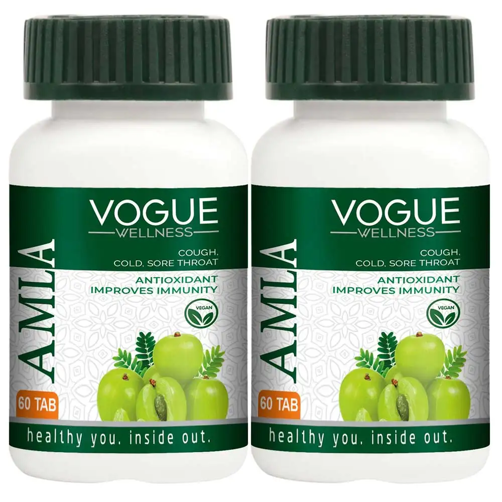 Vogue Wellness Amla - Pack of 2,  60 tablet(s)