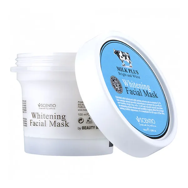 Scentio Organic Milk Plus Whitening Q10 Facial Mask