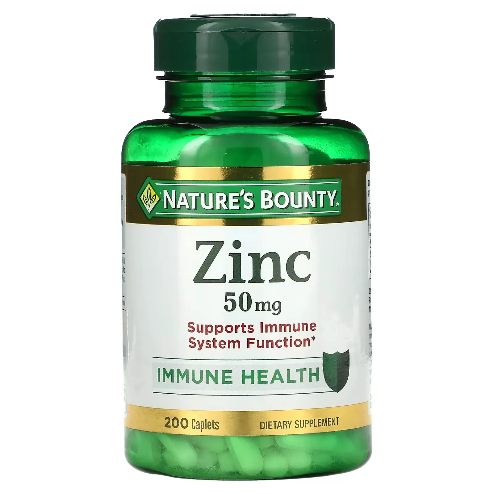 Zinc, 50 mg, 200 Caplets