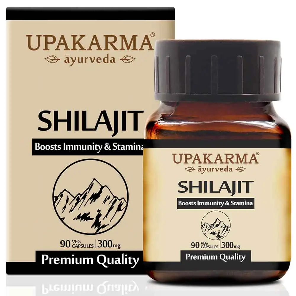 Upakarma Ayurveda Shilajit,  90 capsules