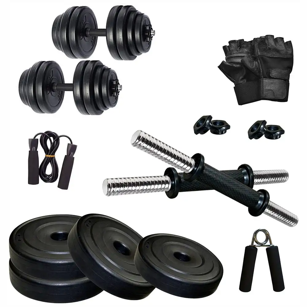 Fitmax PVC 10KG DMCOMBO 2 Adjustable Dumbbell (10 kg)