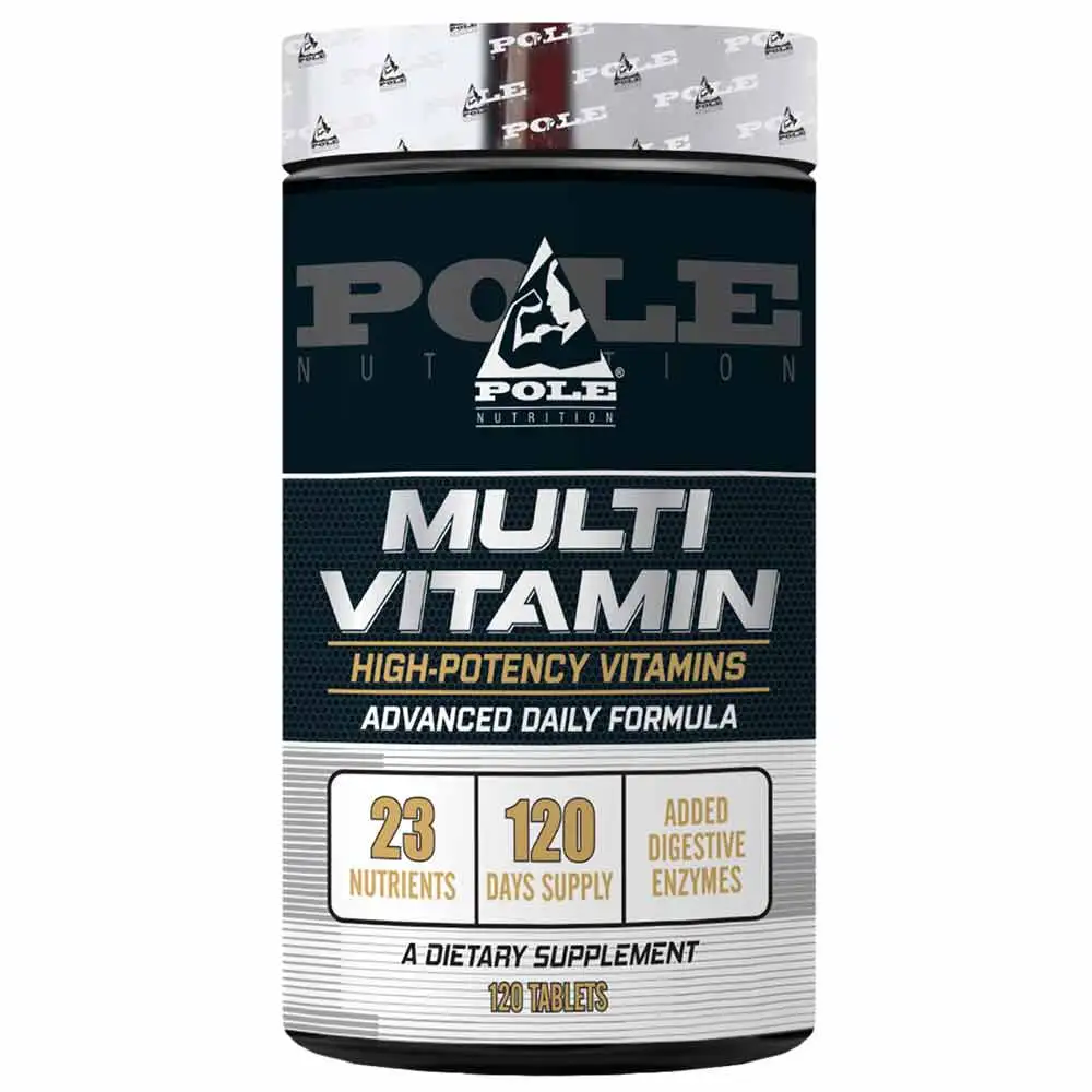 Pole Nutrition Multi Vitamin - Advanced Daily Formula,  120 tablet(s)  Unflavoured