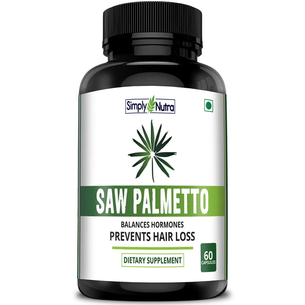 Simply Nutra Saw Palmetto 60 Capsules