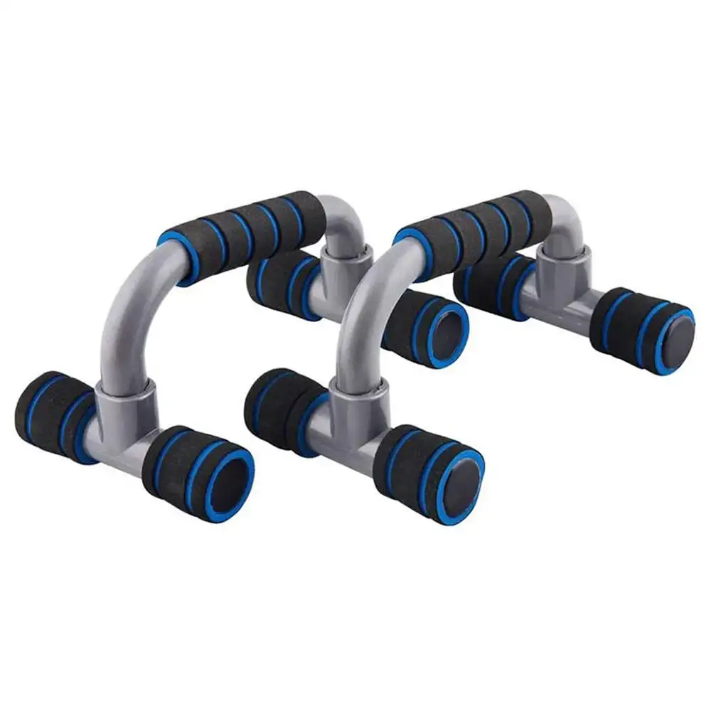 Strauss Moto Push Up Bar,  Pair (Black/Blue)  Free Size