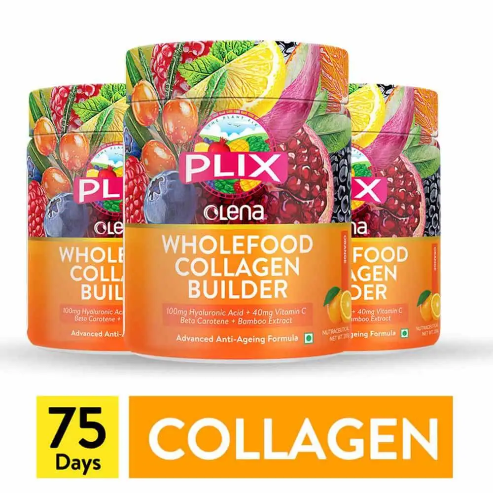 Plix Olena Plant Based Collagen,  0.600 kg  Orange Burst