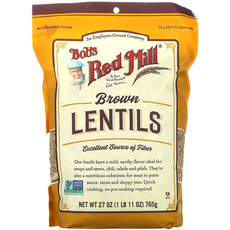 Brown Lentils, 27 oz (765 g)