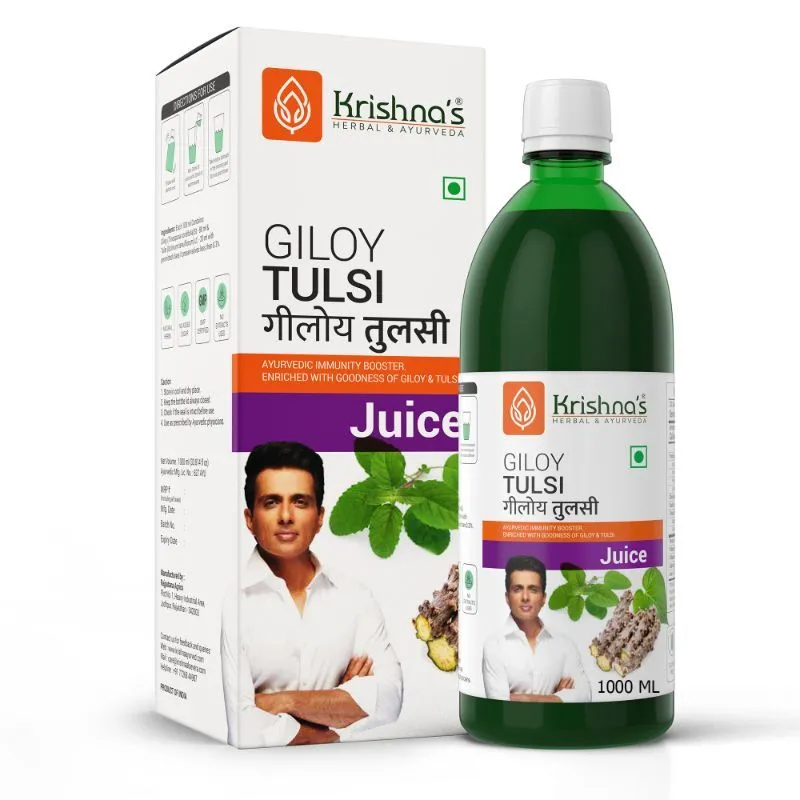 Krishna's Herbal & Ayurveda Giloy Tulsi Juice