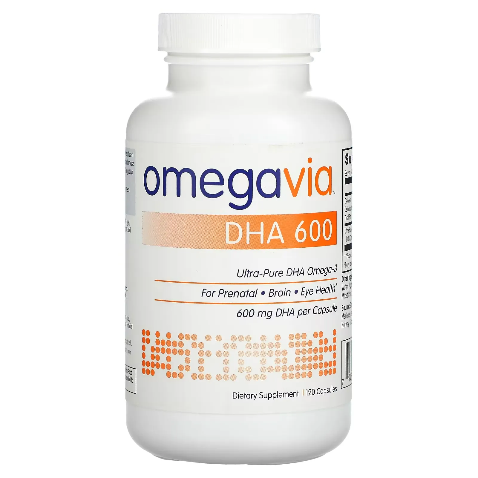 DHA 600, 120 Capsules