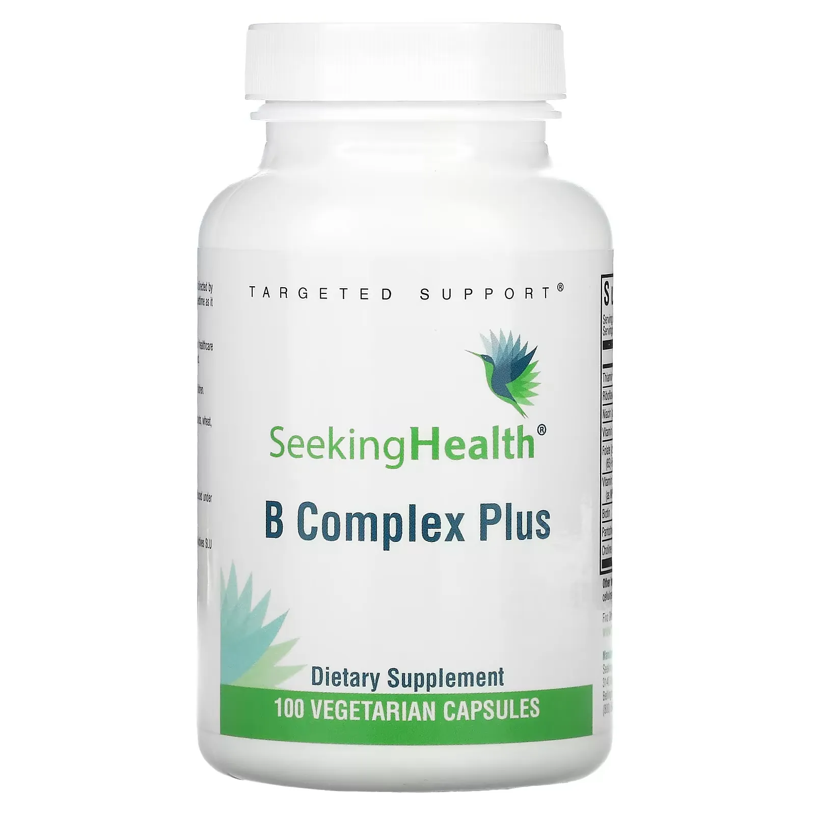 B Complex Plus, 100 Vegetarian Capsules