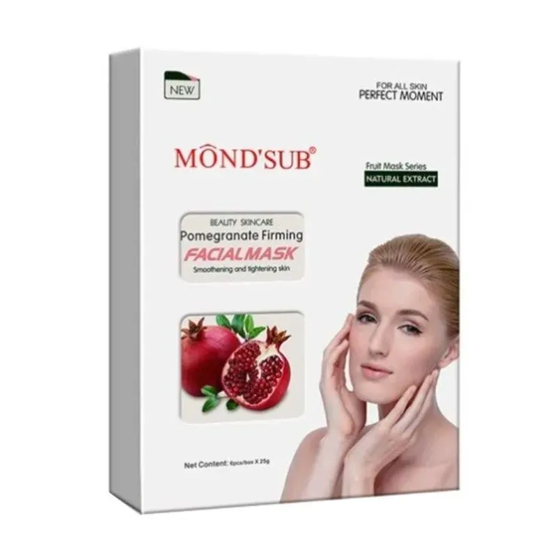 Mond'Sub Pomegranate Firming Face Mask (Pack Of 2)