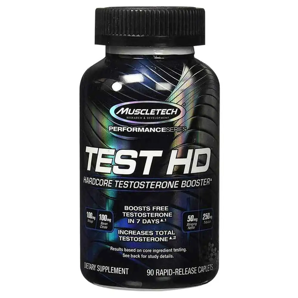 MuscleTech Test HD,  90 capsules  Unflavoured