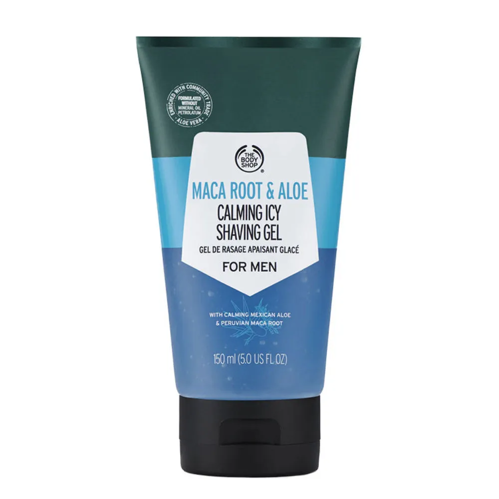 The Body Shop Maca Root & Aloe Calming Icy Shaving Gel