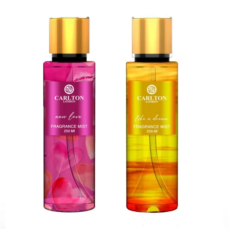 Carlton London Women Body Mist Like A Dream And New Love - Set of 2