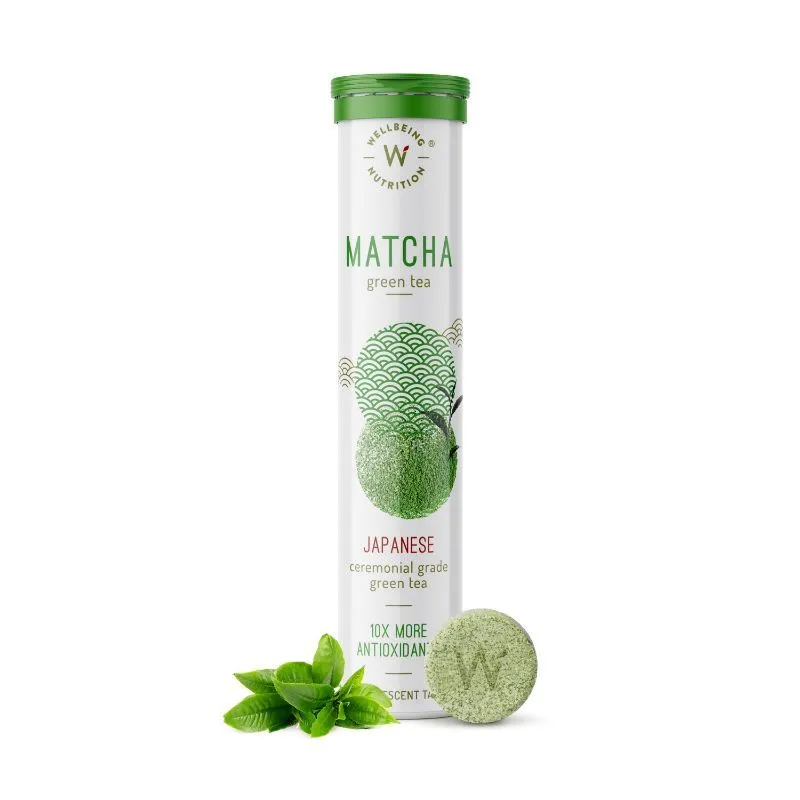 Wellbeing Nutrition Matcha Green Tea With Antioxidants For Skin, Dark Circles & Weight Management