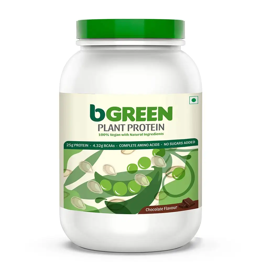 bGREEN Plant Protein by Healt,  2.2 lb  Chocolate