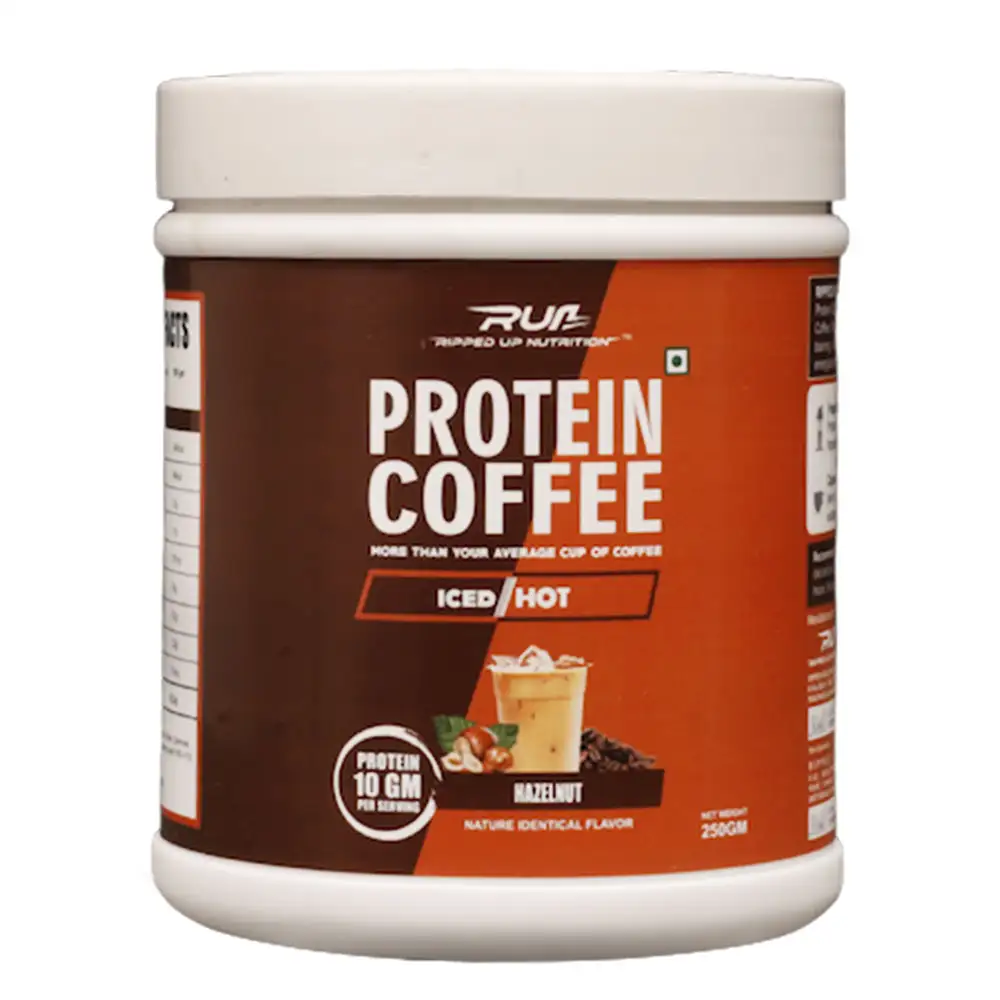 Ripped Up Nutrition Protein Coffee,  0.250 kg  Hazelnut