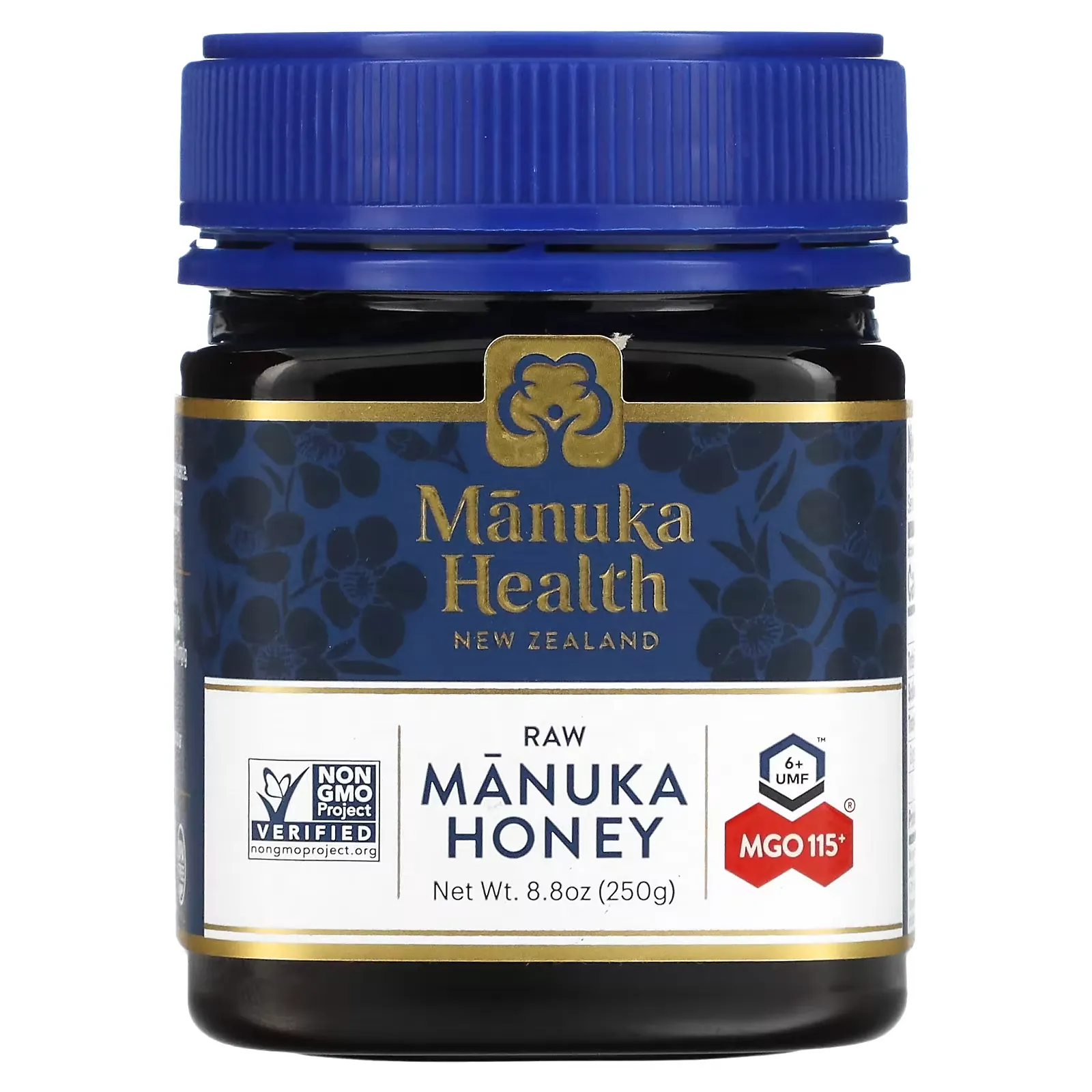 Raw Manuka Honey, MGO 115+, 8.8 oz (250 g)