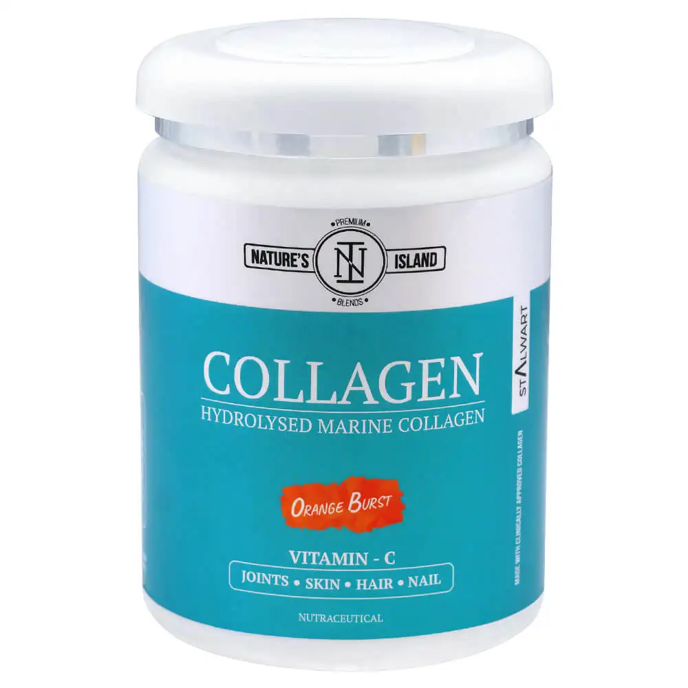 Nature's Island Collagen,  0.250 kg  Orange Blast