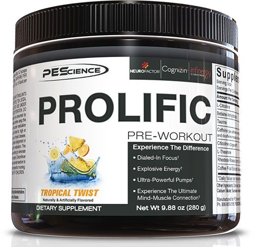 PROLIFIC PRE WORKOUT - TROPICAL TWIST