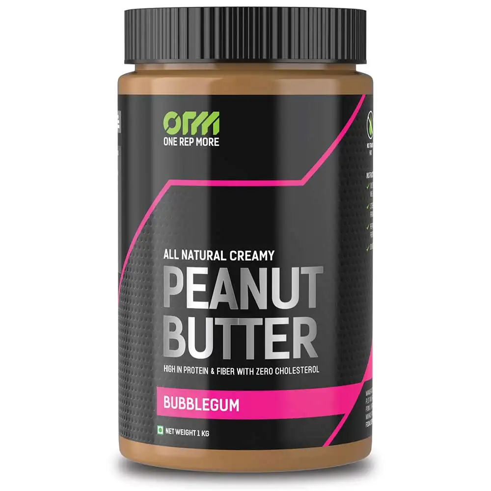 One Rep More Peanut Butter,  1 kg  Bubblegum Creamy